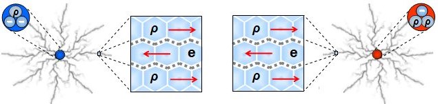 051 - Electrostatic force — formation of spationic flux lines around an isolated pole Electrostatic force — formation of spationic flux lines around an isolated pole